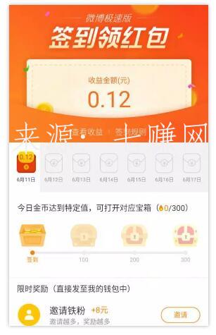 微博极速版怎么拉新赚钱