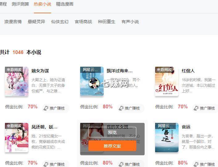 小说分销项目怎么挣钱