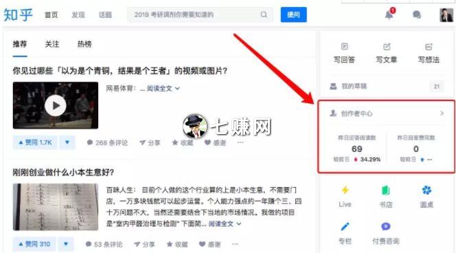 知乎等级大号变现挣钱方法