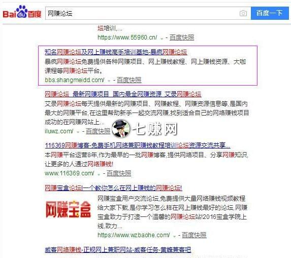 SEO网赚博客,七哥首荐“暴疯团队”博客!