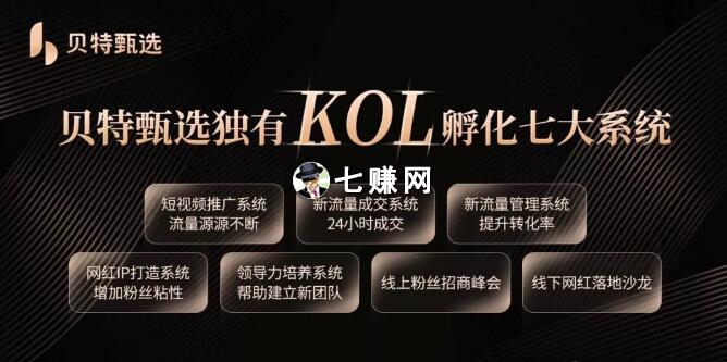 “贝特甄选”怎么赚钱?网红带货赚钱!