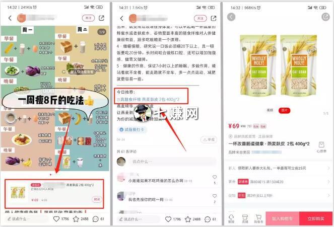 小红书怎么做减肥项目赚钱?