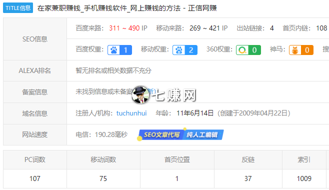 正信网赚（分享赚钱项目博客)