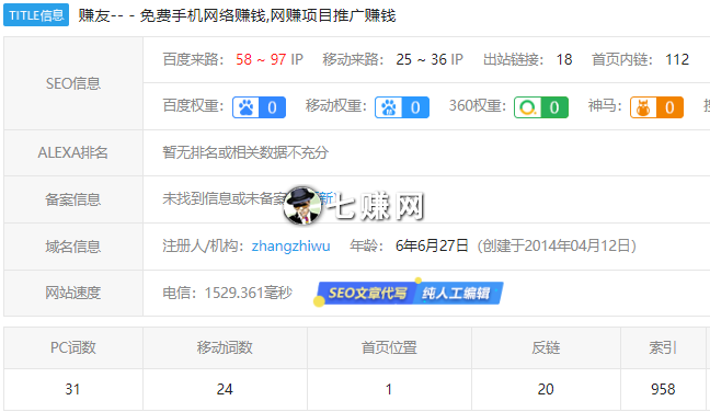 赚友博客(“收入笔记”网赚博客)