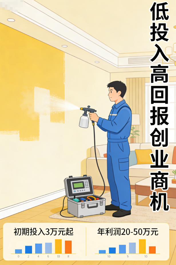 “上门除甲醛”怎么赚钱？表弟干这个赚了钱！